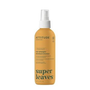 ATTITUDE Super Leaves Hair Detangler, Avocado Oil + Orange Leaves